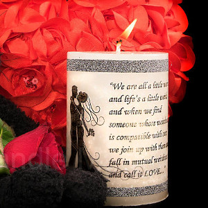Candle Mart - Personalised Pillar Candle