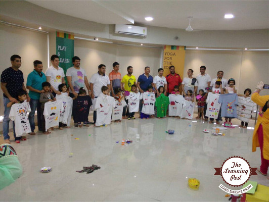 Father's Day T-shirt painting workshop