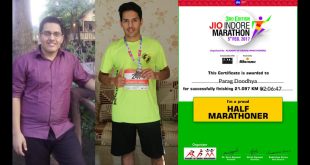 Parag Doodhya took up running to overcome kidney disease