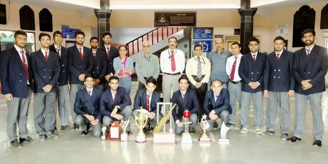 AIT Cricket Team with AIT Faculty