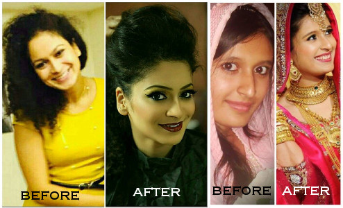 Beautiful Makeup and Makeover by Nazima Arif