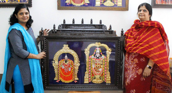 Swarna Raja Kochi Tanjore Art Classes