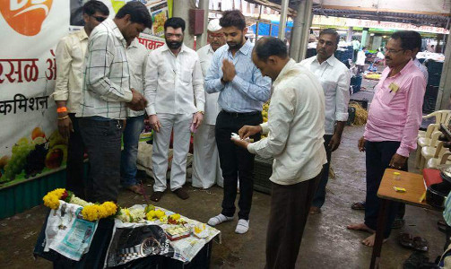 Rohan Ursal - Orange first arrival puja