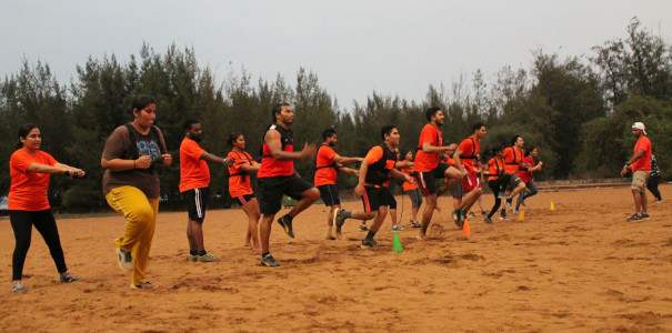 Sunil Fitness Wave - Beach Workout 10