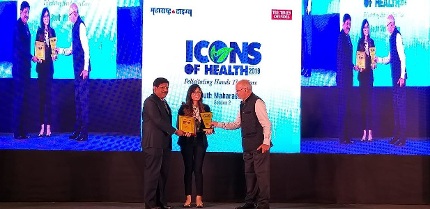 Mamta Biyani - Times of India Icons of Health Award 2019